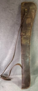BNS London Leder Waffen Schlupftasche/Etui mit Riemen (Gewehr) 35" lang - Bild 1 von 16