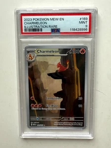 Charmeleon 169/165 Scarlet Violet 151 English 2023 Pokémon PSA 9 - Picture 1 of 2