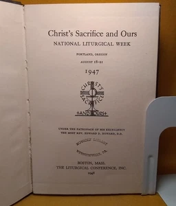 National Liturgical Week 1946-1950 Rebound HC ex-library Lot 1 Postwar Renewal - Picture 1 of 15