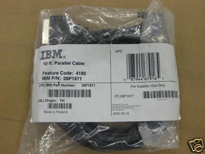 28P1871 - *NUEVO* IBM InfoPrint 1000 cable paralelo 10' - Imagen 1 de 1