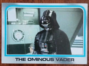 1980 Topps-The Empire Strikes Back #186 The Ominous Vader - Imagen 1 de 2