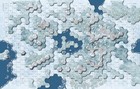 Karte für BattleTech - Play Mat - Battlemap - Hex Map XL - "Winter Assault"