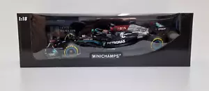 Minichamps 1:18 Die Cast Model Car F1 Mercedes Lewis Hamilton GP Qatar 2021 - Picture 1 of 10