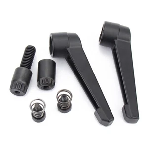 Black Male Thread Adjustable Handle Knob M4 M5 M6 M8 M10 M12 M14 M16*L - Picture 1 of 7