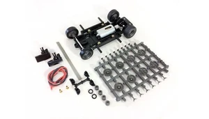 Slotcar Komplettfahrwerk S1 Basic Set 13k, MRRC03331, 1:32, passt zu Carrera 132 - Bild 1 von 1