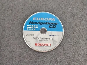 CD Navigation BECKER Traffic Pro Version 4.0 Deutschland Westeuropa 2000 - Bild 1 von 2