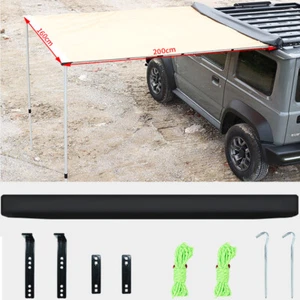 Auto Seitenmarkise Dachzelt Sonnenschutz Outdoor Camping für Suzuki Jimny 2Tü... - Bild 1 von 9