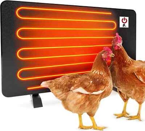 Hühnerstall Heizung einstellbare Temperatur Fernbedienung 200 Watt - Bild 1 von 3