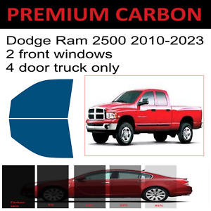 Premium Carbon Window Tint fits Dodge Ram2500 truck 2010-2023 precut tint 2f