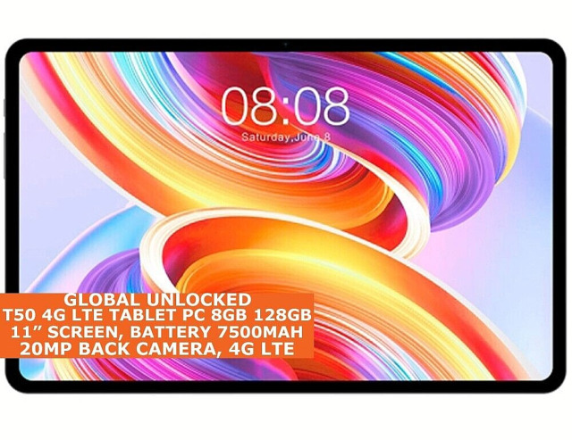 TECLAST P20HD 4GLte Network 4GB 64GB Android 10 4G Network