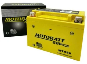 BATTERIA MOTOBATT MTX9A GEL SIGILLATA PER SUZUKI XF 650 FREEWIND 2000 2001 - Foto 1 di 1