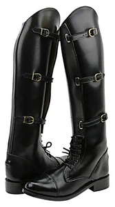 FAMMZ MB-1 Mujeres Damas Motocicleta Moda Elegantes Cuero Botas Altas - Imagen 1 de 13