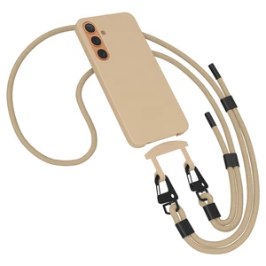 Handykette für Samsung Galaxy S24 Plus Handyhülle Band Handykordel Cover Nude - Zdjęcie 1 z 7