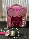 Singing Machine SML-383P Pink Portable CD Karaoke Player