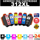 24X Generic 312 Xl 312Xl Ink Cartridge For Epson Photo Xp-8500 Xp-8600 Xp-8700