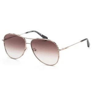 Gafas de sol Ferragamo para mujer 62 mm oro rosa y negro SF268S-786-62 - Imagen 1 de 2