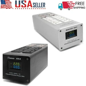 Filtro de alimentación acondicionador de energía audio purificador de energía filtro toma de corriente - Imagen 1 de 11