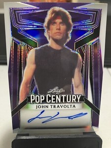 2023 Leaf Pop Century John Travolta Auto #14/20 😎