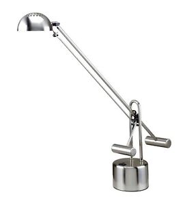 Lite Source LS-306PS Halotech 29-Inch 8W LED Desk Lamp, Polished Steel , Silver