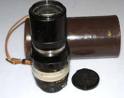 Lente MF Nikon Nikkor-Q 200 mm F/4 no AI para foto + video Nikon Foto 1 de 4