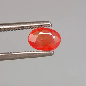 SHOLA Real 0,85 Ct Naranja Natural Padparadscha Zafiro Calor de Tanzania - Imagen 1 de 3