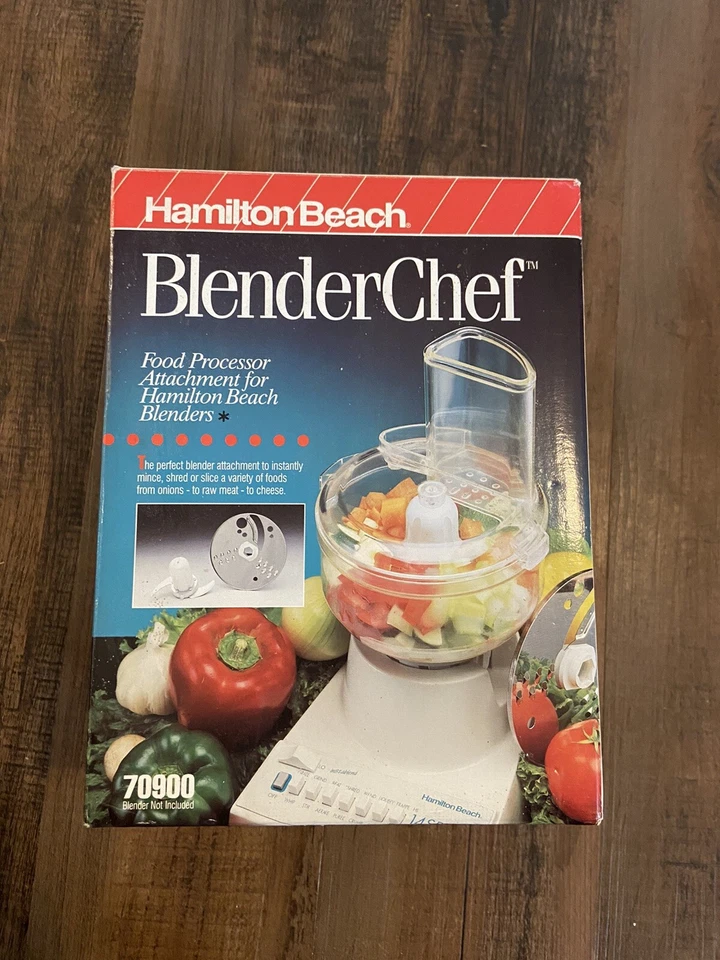 Blender Chef Food Processor Attachment for Hamilton Beach Blenders 70900 TT