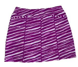 TAIL Purple Tiger Print Tennis Golf Pickleball Activewear Skort Medium - Picture 1 of 4