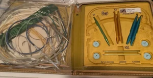Circular Knitting Needles Lot of 22 - w/case, accessories - LOT#29-16 - Picture 1 of 2