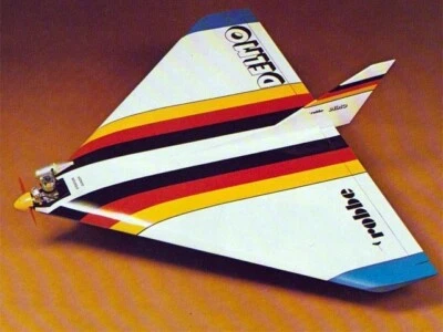 Delmo Sport Delta Model 45" Wingspan RC Model Airplane Printed Plans &Templates