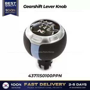 ⭐Genuine⭐ Gearshift Lever Knob 43711S0100PPN for Hyundai Veloster N - Picture 1 of 4