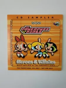 Powerpuff Girls Heroes & Villains Promo Enhanced CD Sampler - Picture 1 of 3