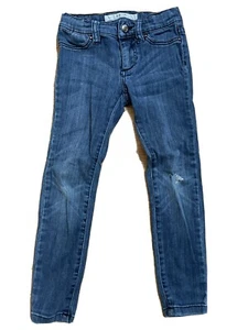 Joe's Jeans Girls Skinny Stretch Denim Distressed Jeans Adjustable Waist Sz 6 - Picture 1 of 10