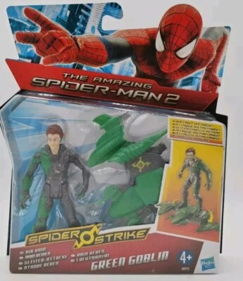 Amazing Spider-Man 2 GREEN  Goblin 3,75'' Figura 2014 Spiderman Uomo Ragno - Immagine 1 di 2