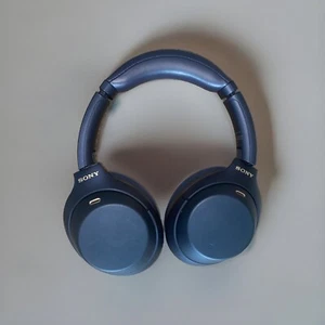 Sony WH-1000XM4 Wireless Headphones - Midnight Blue - Picture 1 of 4
