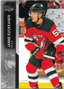 2021-22 UPPER DECK SERIES 2 FRENCH PARALLEL #356 JANNE KUOKKANEN