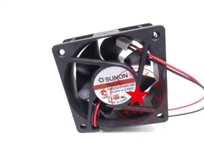 1PC SUNON MB60252VX-000C-A99 6025 24V 2.64W 6CM Cooling Fan - Image 1 of 2