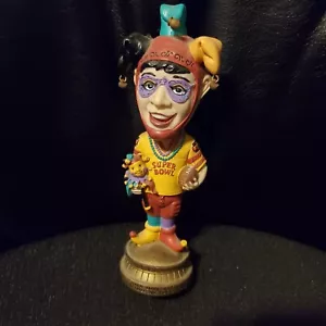Forever Collectibles Super Bowl 36 SB XXXVI Jester Bobble Head Bobblehead/56000 - Foto 1 di 3