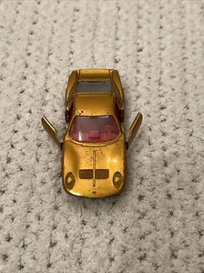 Matchbox Superfast MB33 Lamborghini Miura P400 RARE RED INTERIOR 1969 1970 VTG - Picture 1 of 6