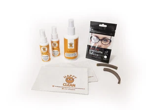 JETZT NEU! ORIGINAL HAPPY CLEAN BRILLENREINIGER INKL. ANTIBESCHLAG SET - Bild 1 von 6