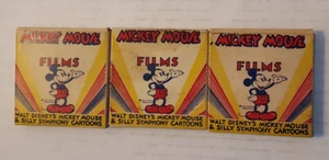 3 películas de Walt Disney de 8 mm Plutón el señuelo, El juego del sheriff, temprano en la cama - Imagen 1 de 3