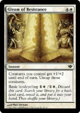 GLEAM OF RESISTANCE FOIL X4 4 4X Conflux MTG Magic the Gathering Cards DJMagic