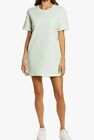 UGG Women's Nadia T-Shirt Dress NWT Lounge Casual Cover Up M Green Crew Neck