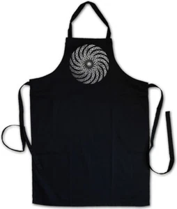 BLÄTTER SPIRAL BBQ KOCHSCHÜRZE Hypnose Labyrinth Mystic Leave - Bild 1 von 1