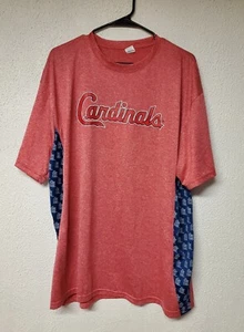 MLB St Louis Cardinals Adult XL T-Shirt - Sponsored by Apple Vacations - Picture 1 of 4