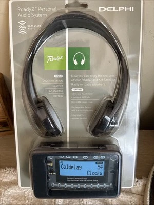 Delphi Roady 2 XM Satellite Radio Personal Audio System SA10109-11P1 New Sealed - Image 1 of 4