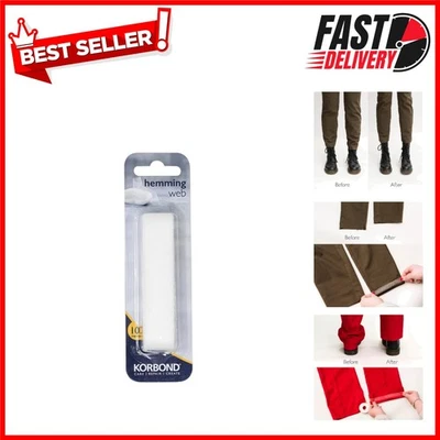 Extra Strong Hemming Tape 10m x 2cm - Iron On, Sew-Free Solution for Fabrics