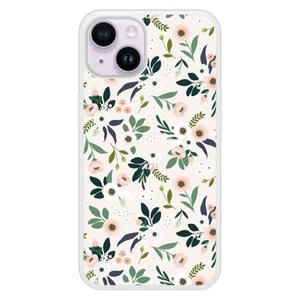 Coque en silicone renforcé imprimée compatible Apple iPhone 14 Flowers - Photo 1 sur 6