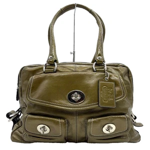 Bolso COACH Legacy 65 Aniversario Bolsillo Solapa Bolso de Hombro Usado JPN - Imagen 1 de 10