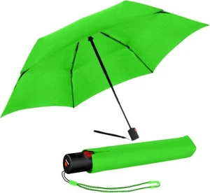 Knirps U.200 Ultra Light Duomatic Automatik Open Regenschirm - Neongrün  - Bild 1 von 8