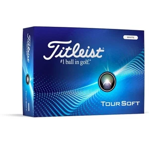 Titleist Tour Soft 2024 Golf Balls - White - Picture 1 of 1